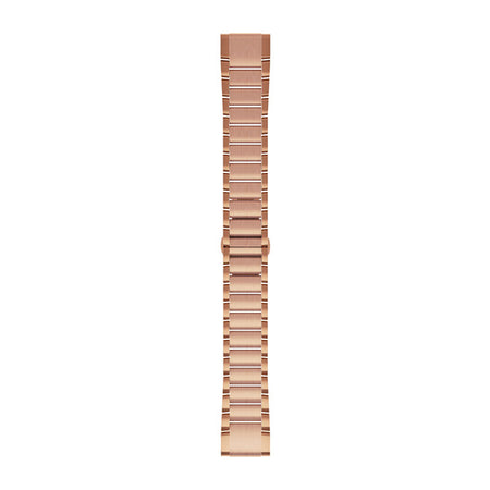 Garmin QuickFit 20 Watch Bands - Rosegold Tone Stainless Steel