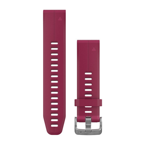 Garmin QuickFit 20 Watch Bands - Cerise Silicone