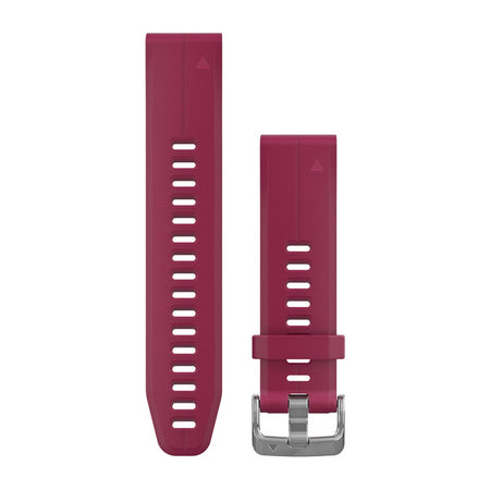 Garmin QuickFit 20 Watch Bands - Cerise Silicone