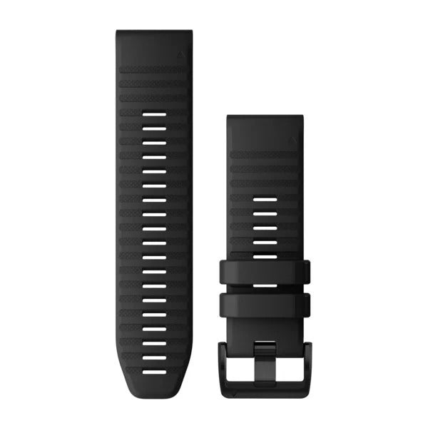 Garmin QuickFit 26 Watch Bands - Black Silicone