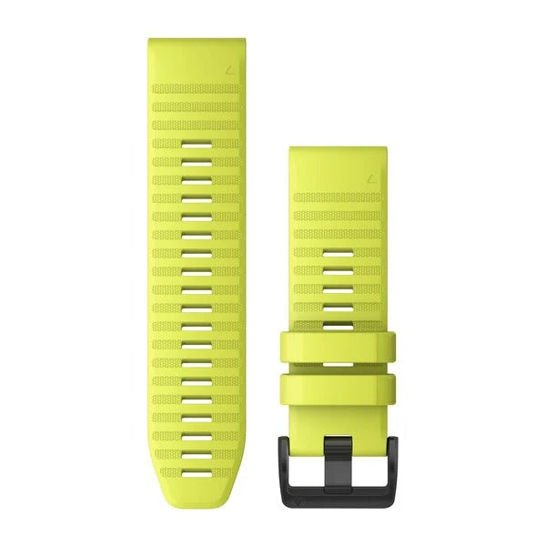 Garmin QuickFit 26 Watch Bands - Amp Yellow Silicone