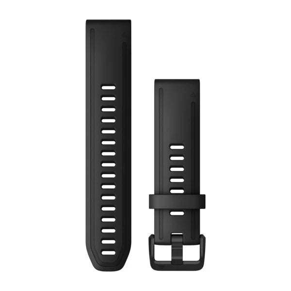 Garmin QuickFit 20 Watch Bands - Black Silicone