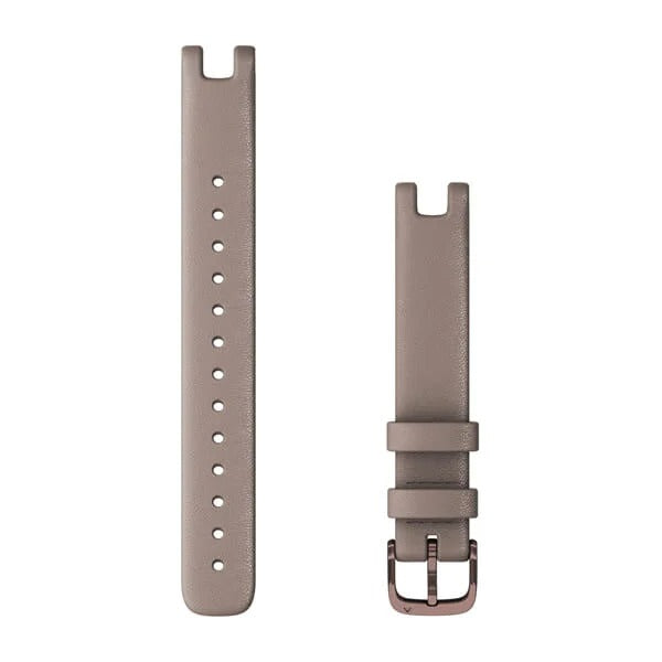 Garmin Lily Bands (14 mm) - Paloma Italian Leather with Dark Bronze Hardware