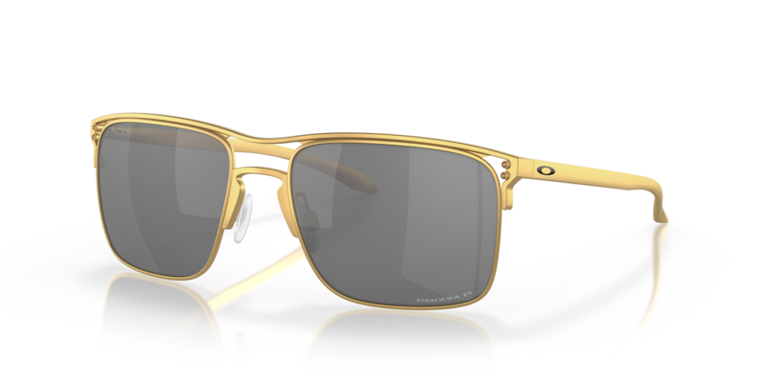 Oakley - Holbrook Ti - Satin Gold/Prizm Black Polarized, OO6048-07
