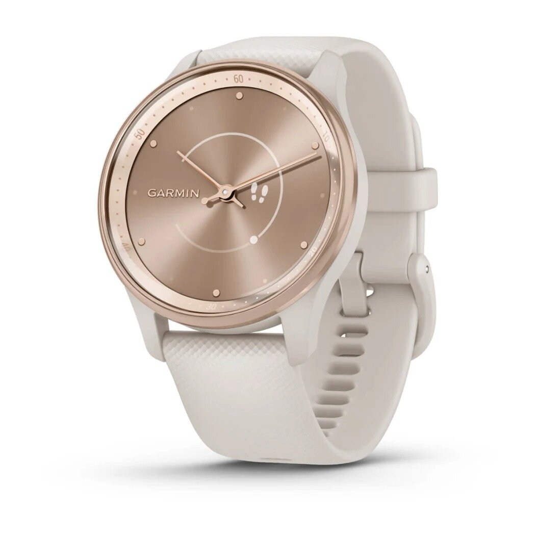 Garmin Vivomove Trend - Peach Gold Stainless Steel Bezel – easyBike