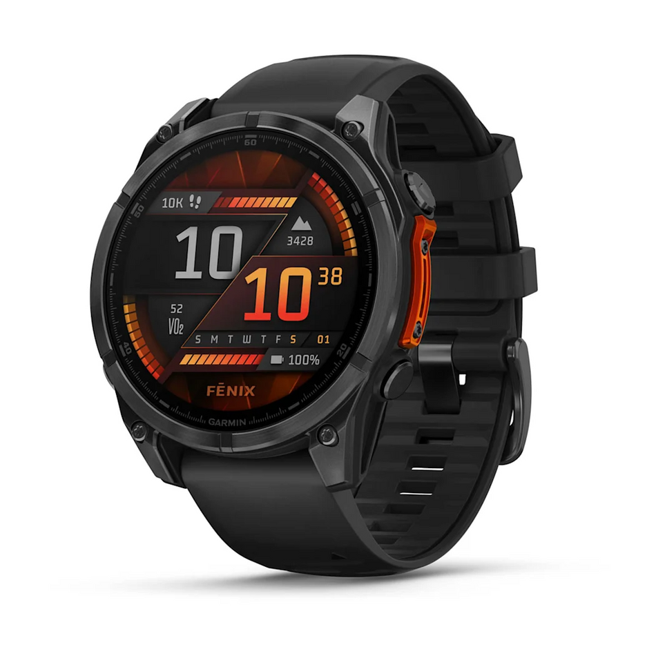 Garmin Fenix 8 - 47mm - AMOLED - Slate Grey with Black Band