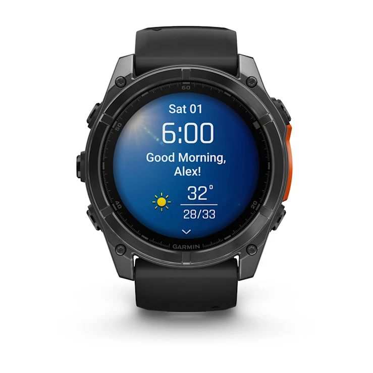 Garmin Fenix 8 - 51mm - AMOLED - Slate Grey with Black Band