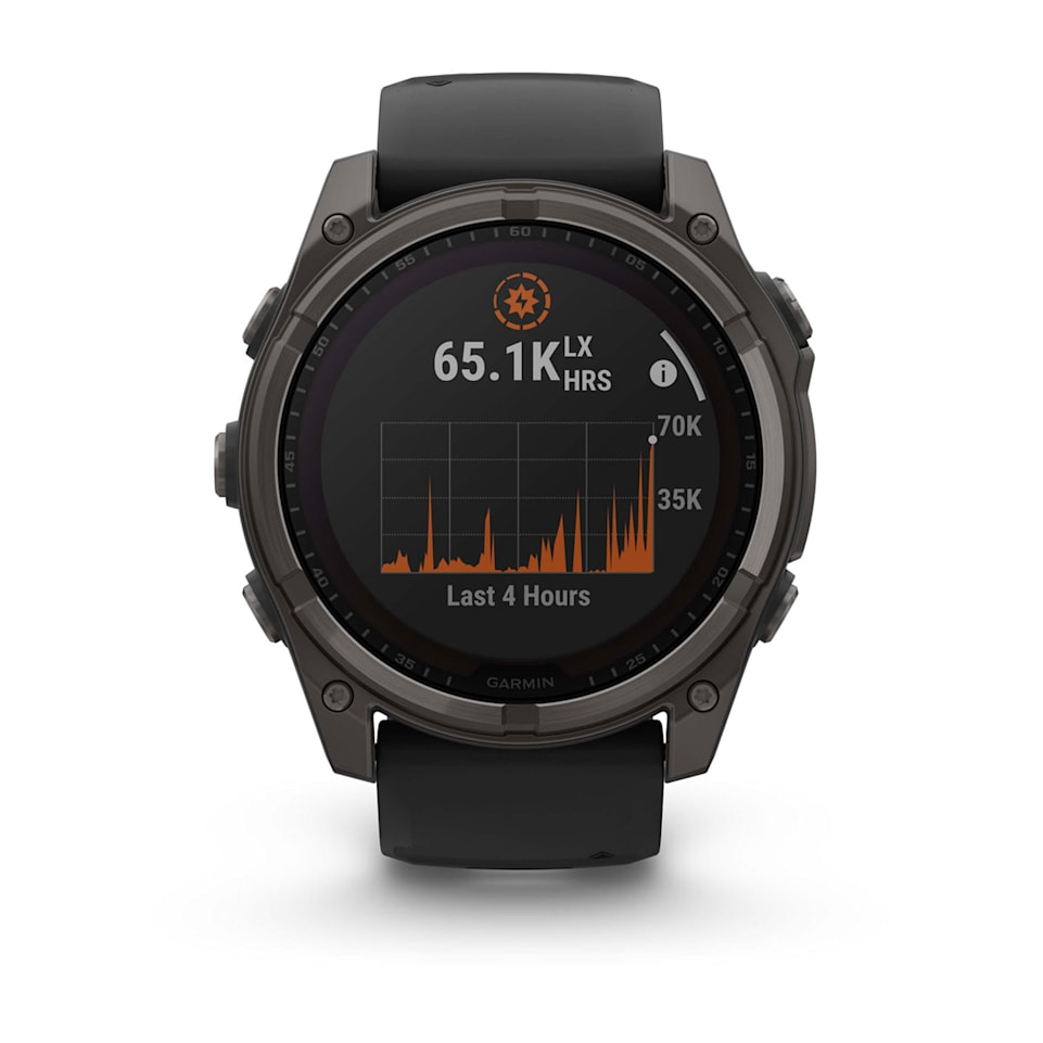 Garmin Fenix 8 - 51mm - Solar Sapphire - Carbon Grey DLC Titanium Garmin Fenix 8 - 51mm - Solar Sapphire - Carbon Grey DLC Titanium