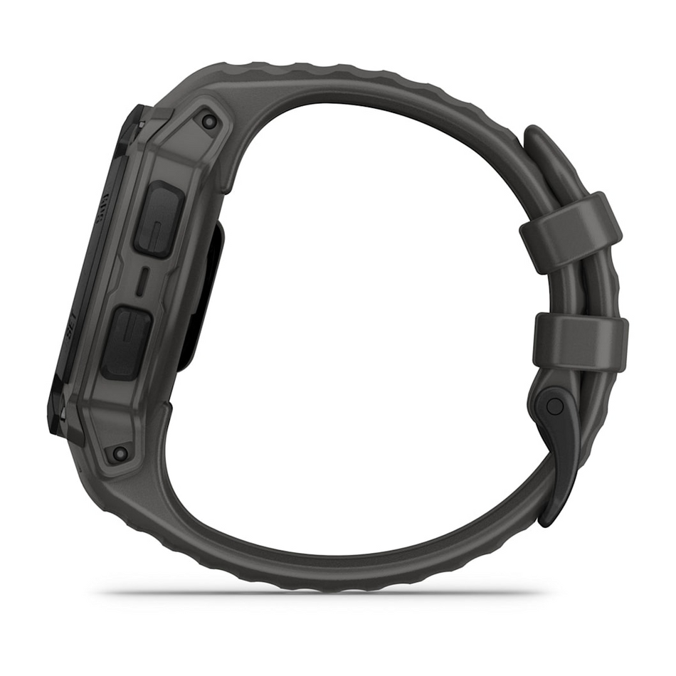 Garmin Instinct E 40mm - Black With Charcoal Silicone Band