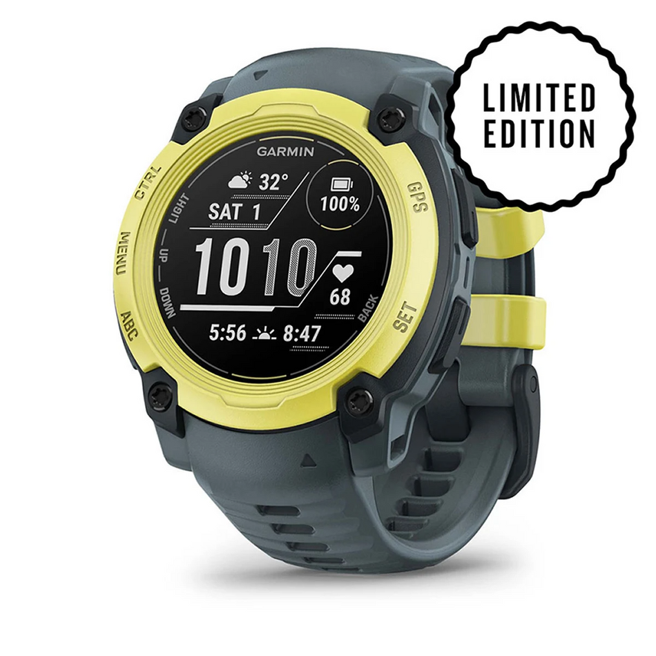 Garmin Instinct E 40mm - Electric Lime With Twilight Silicone Band