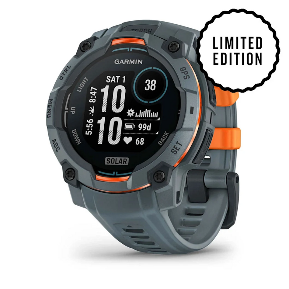 Garmin Instinct 3 - 45mm Solar - Twilight With Twilight Silicone Band
