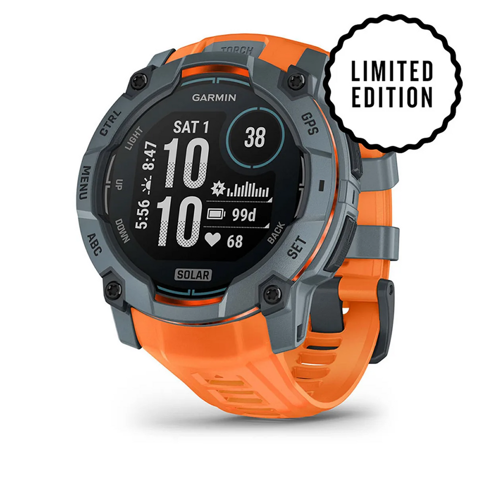 Garmin Instinct 3 - 50mm Solar - Twilight With Solstice Silicone Band