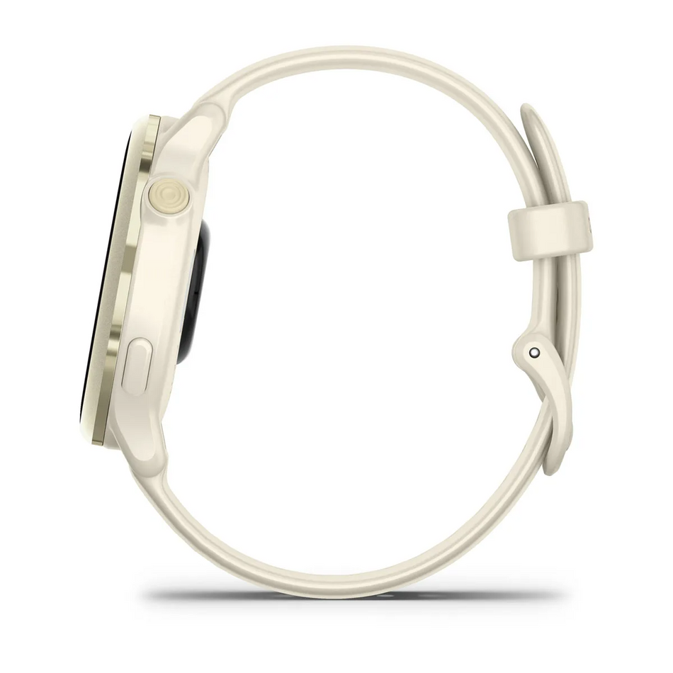Garmin Vivoactive 6 - Bone with Silicone Band
