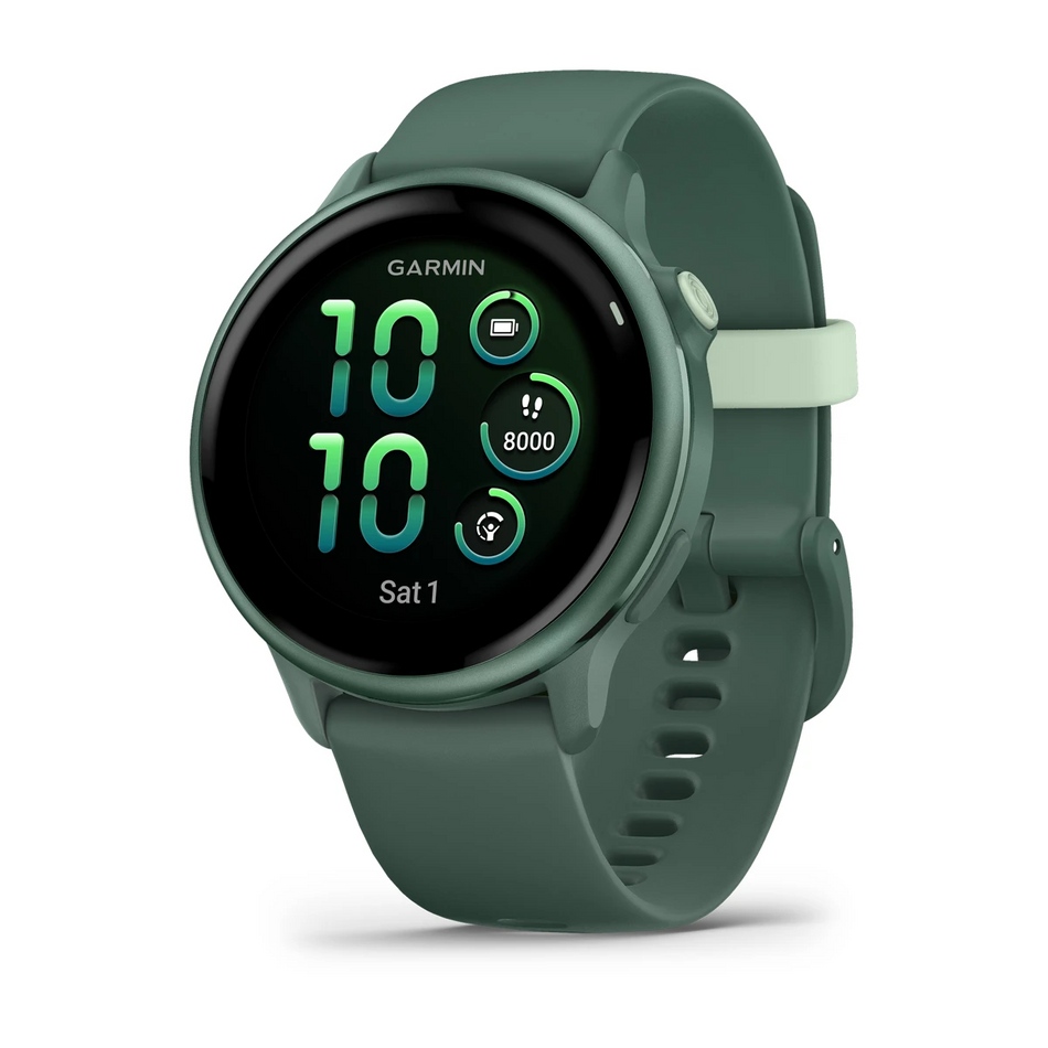 Garmin Vivoactive 6 - Jasper Green with Silicone Band