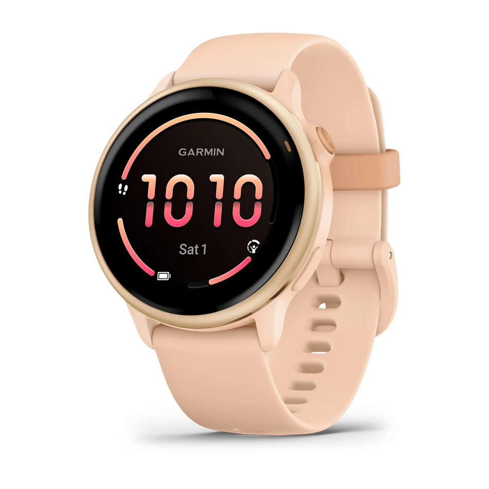 Garmin Vivoactive 6 - Pink Dawn with Silicone Band