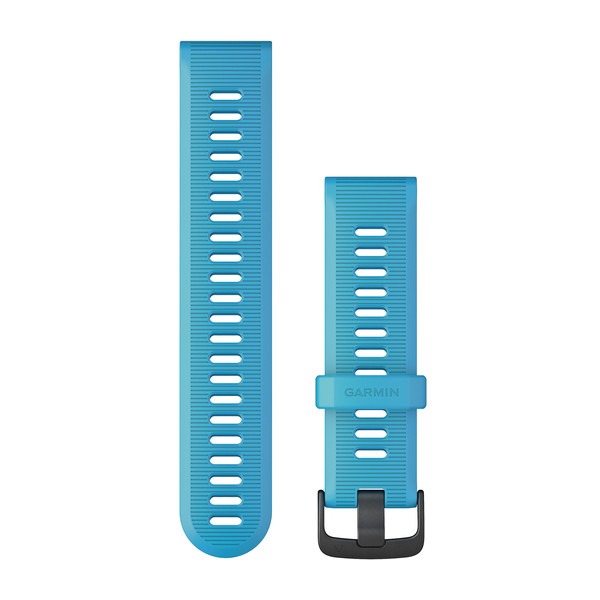 Garmin Watch Bands - Blue with Slate Hardware