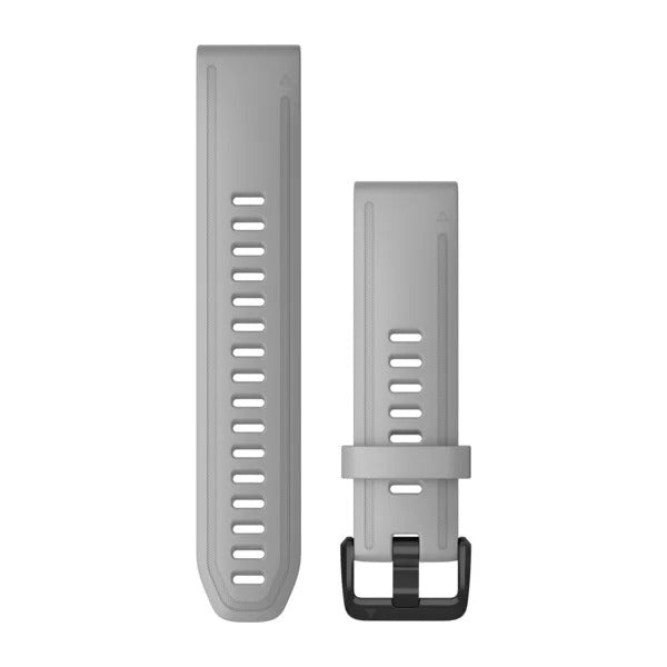 Garmin QuickFit 20 Watch Bands - Powder Gray Silicone