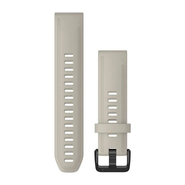 Garmin QuickFit 20 Watch Bands - Light Sand Silicone