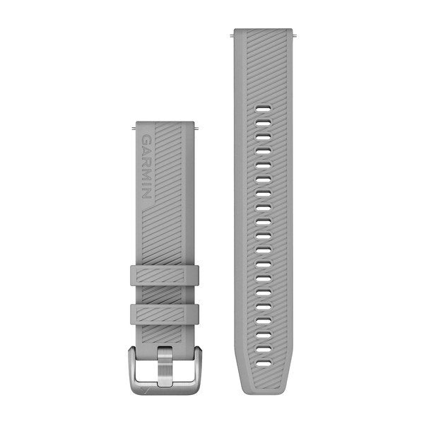 Garmin Quick Release Band (20 mm) - Grey with Stainless Steel Hardware