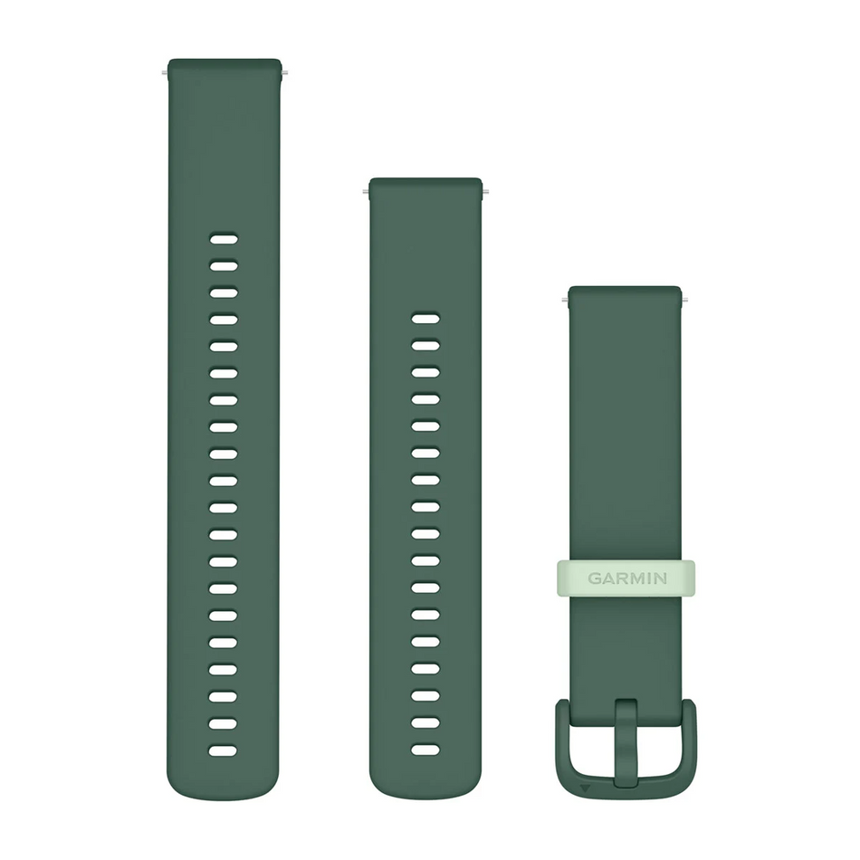 Garmin – Quick Release Jasper Green Silicone Band, 20 mm