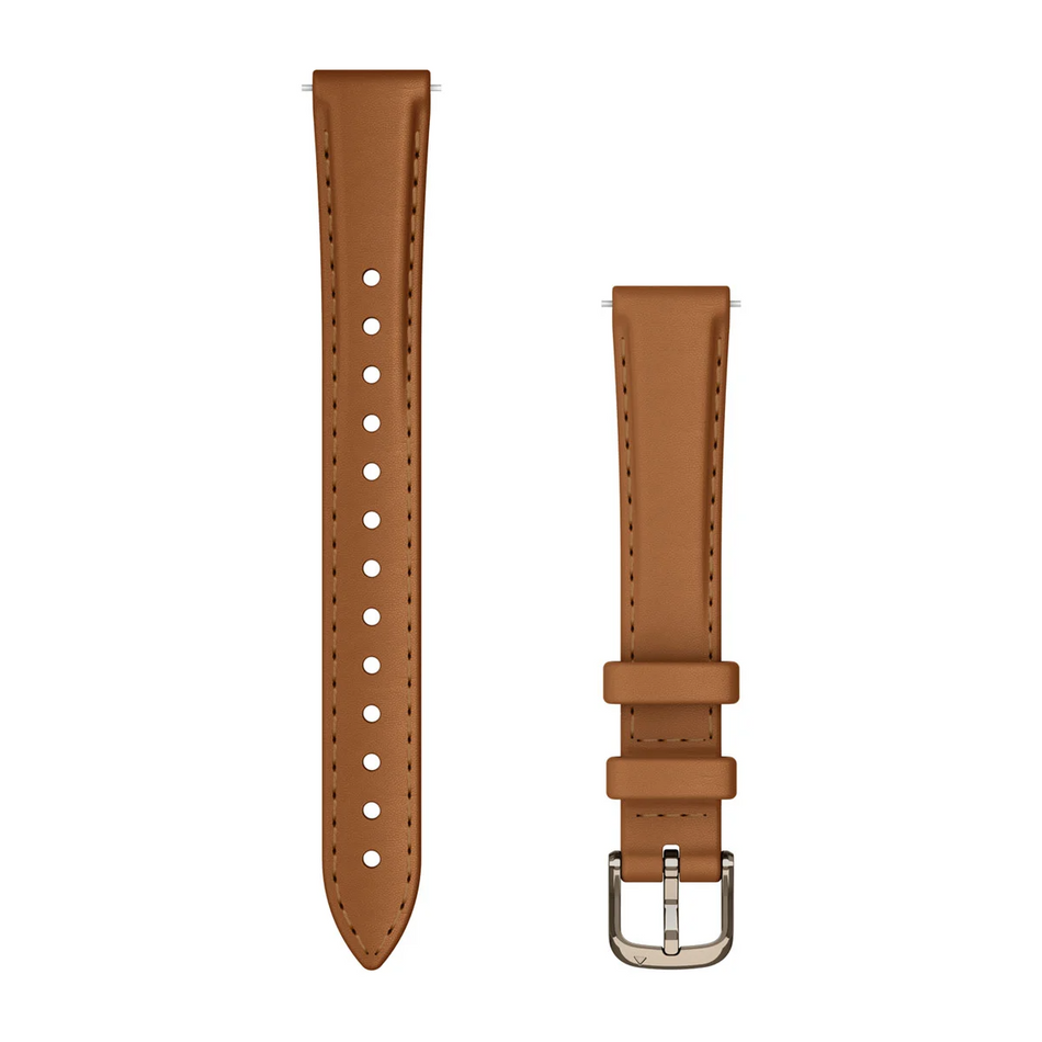 Garmin Lily 2 Active - Tan Leather Band