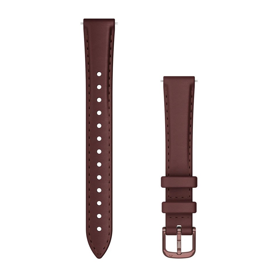 Garmin Lily 2 Active - Mulberry Leather Band