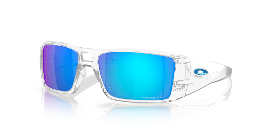 Oakley - Heliostat - Clear/Prizm Sapphire Polarized