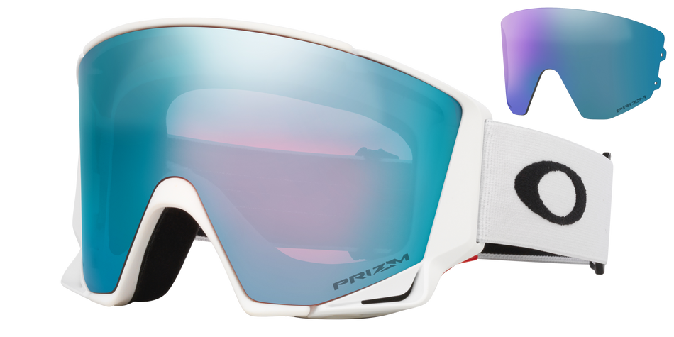 Oakley - Flow Scape L - Matte White/Prizm Snow Sapphire