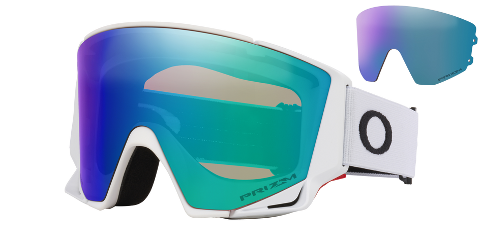 Oakley - Flow Scape M - Matte White/Prizm Snow Argon Iridium