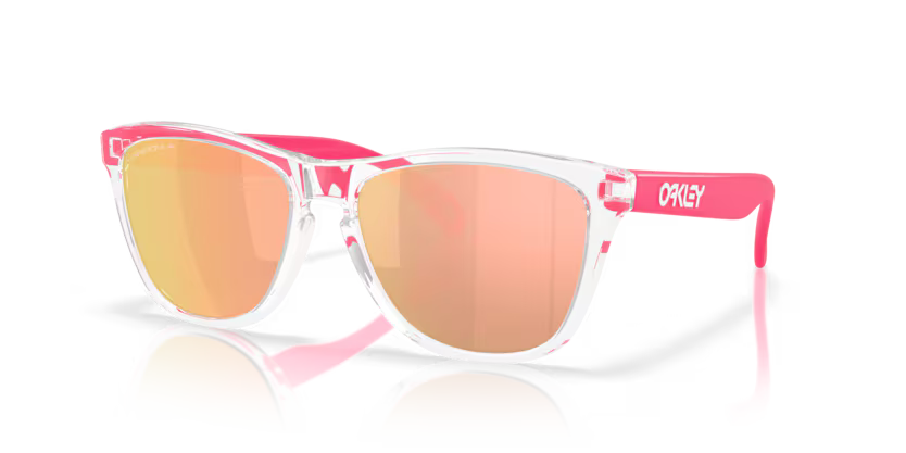 Oakley - Frogskins - Clear/Prizm Rose Gold Polarized