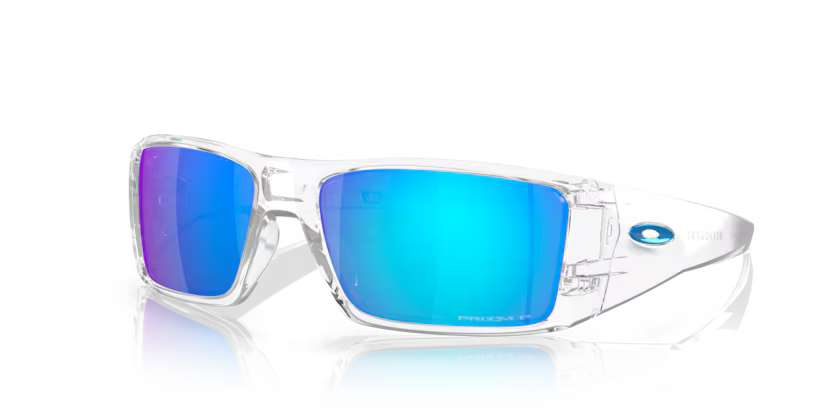 Oakley - Heliostat - Clear/Prizm Sapphire Polarized