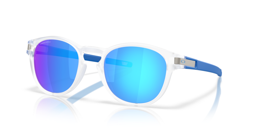 Oakley - Latch - Matte Clear/Prizm Sapphire Polarized