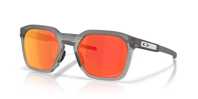 Oakley - HSTN SQ 2.0 - Matte Grey Smoke/Prizm Ruby Polarized