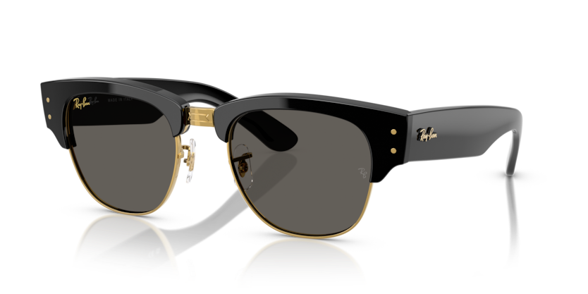 Ray-Ban – Mega Clubmaster – Black on Gold/Ultra Black