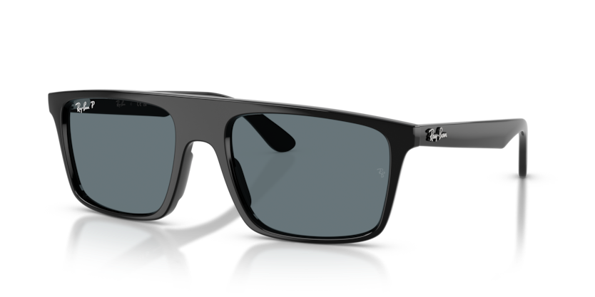 Ray-Ban - Black/Dark Blue Polarized