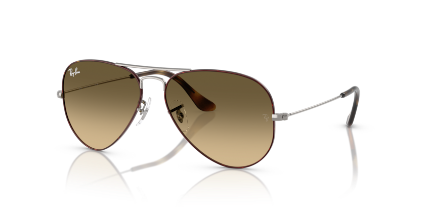 Ray-Ban - Aviator Large Metal - Havana on Gunmetal/Brown Vintage Gradient Black