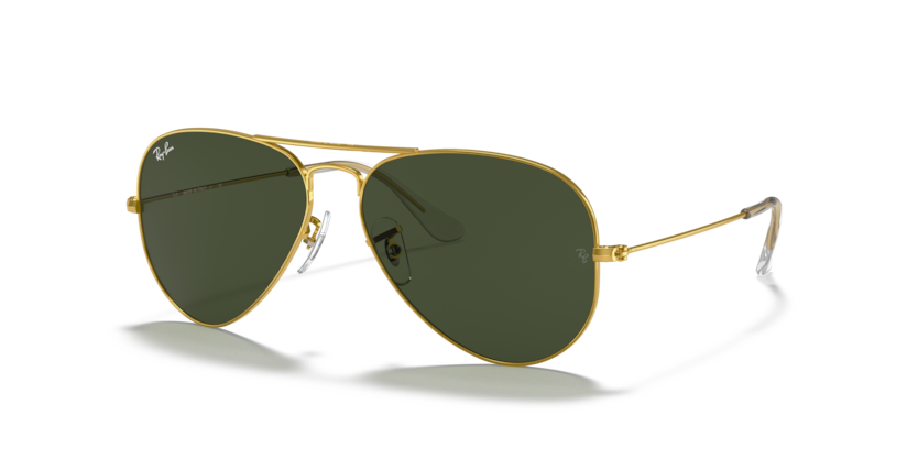 Ray-Ban - Aviator Large Metal - Gold/G-15 Green