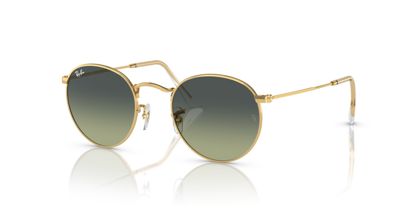 Ray-Ban - Round Metal - Arista/Green Vintage