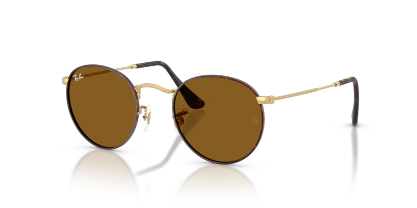 Ray-Ban - Round Metal - Matte Havana on Matte Arista/Brown
