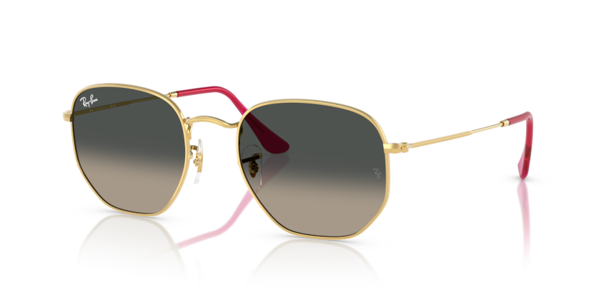 Ray-Ban - Hexagonal - Arista/Grey Gradient