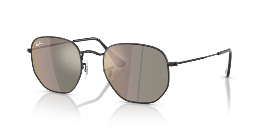 Ray-Ban - Hexagonal - Black/Bronze