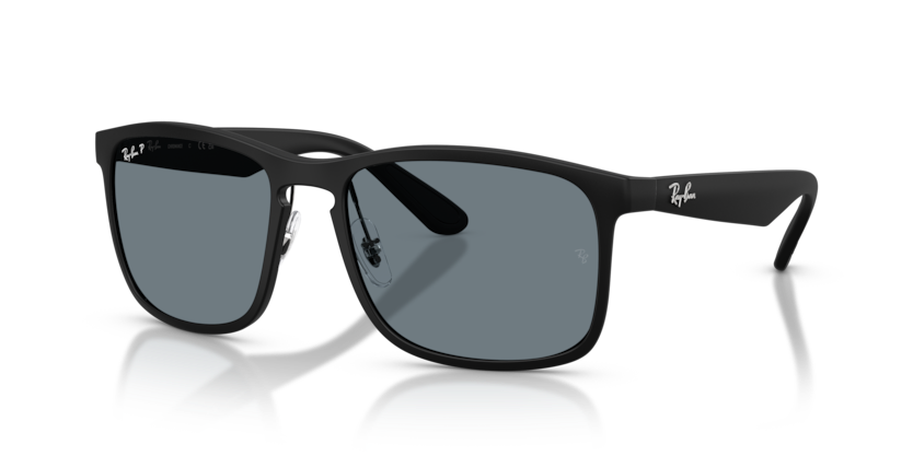 Ray-Ban - Matte Black/Blue Chromance