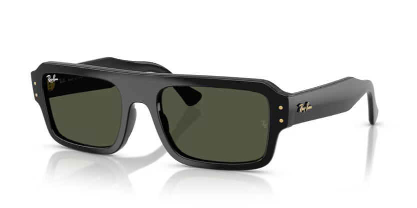 Ray-Ban - Flacko - Black/Green