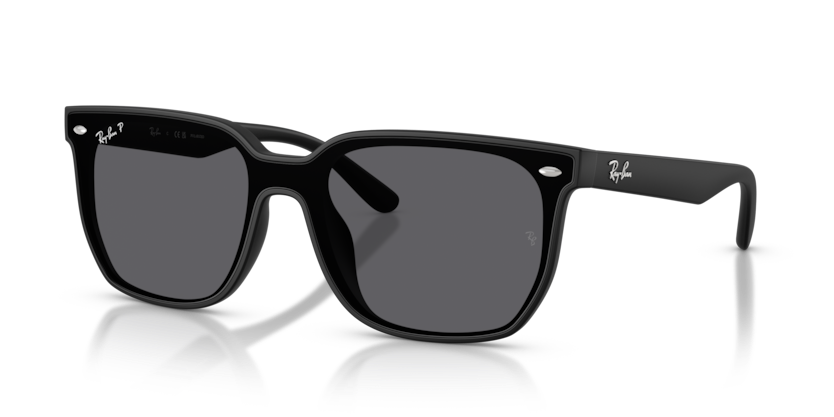 Ray-Ban - Matte Black/Polarized Grey