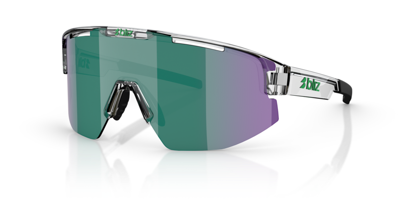 Bliz - Matrix Small - Transparent White/Green