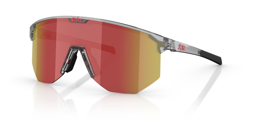 Bliz - Hero - Transparent Dark Grey/Red