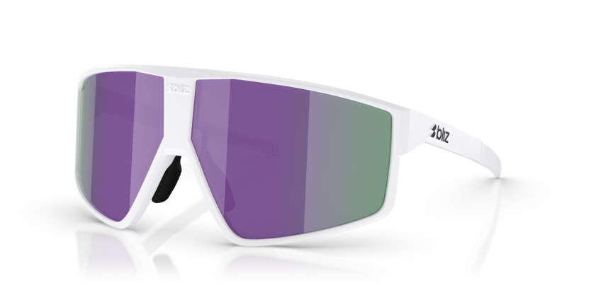 Bliz - P002 - Matte White/Brown Purple Multicolor