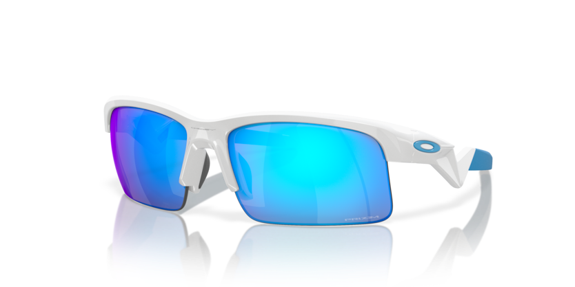 Oakley - Capacitor - Polished White/Prizm Sapphire