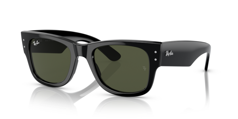 Ray-Ban - Mega Wayfarer - Black/Green - 51