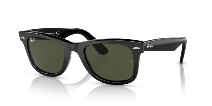 Ray-Ban - Wayfarer - Black/ Green - 50
